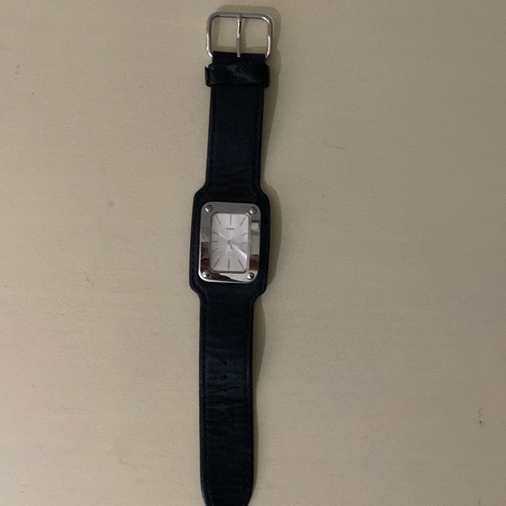 Guess leather watch